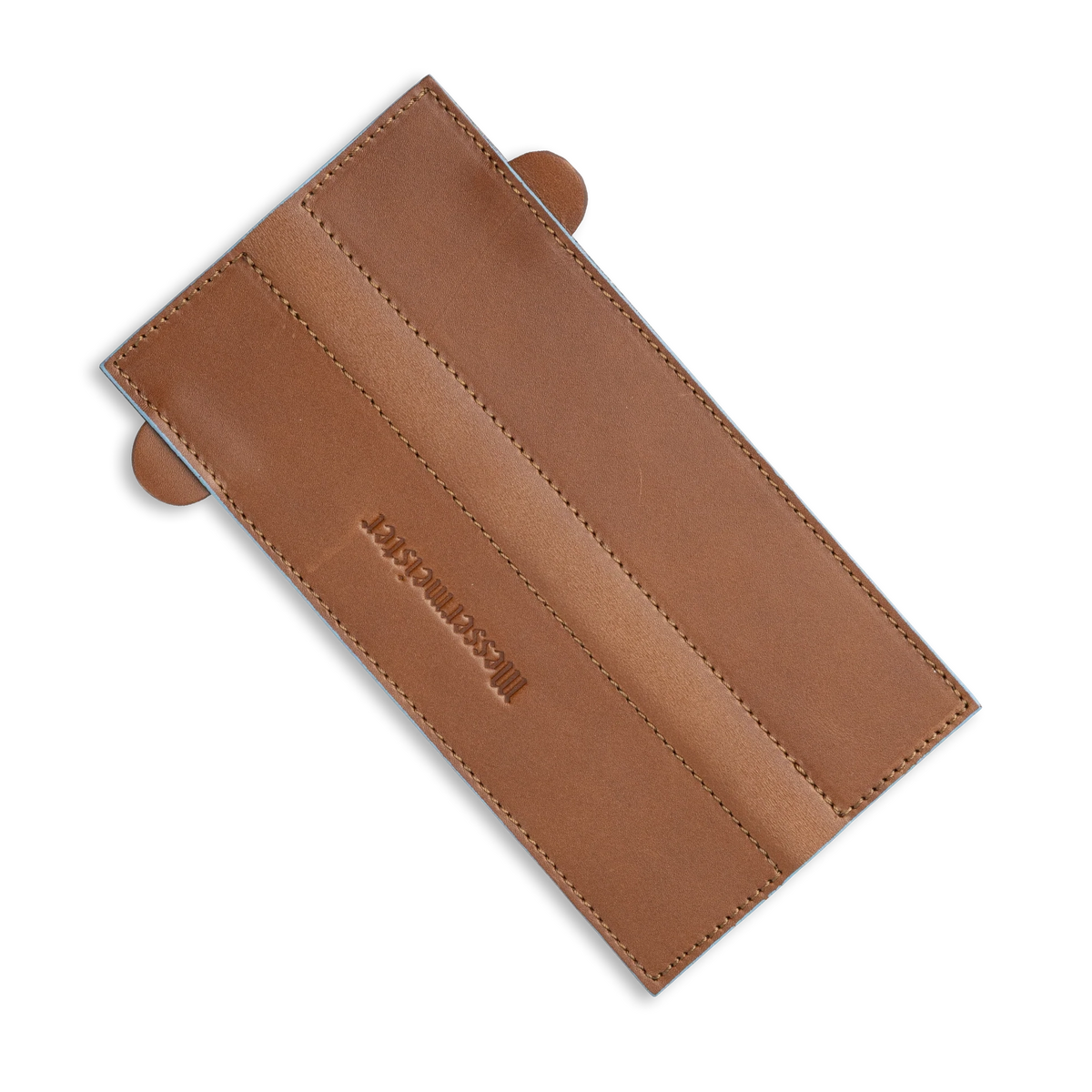 Leather Magnetic Edge Guard 8.5", Saddle Brown
