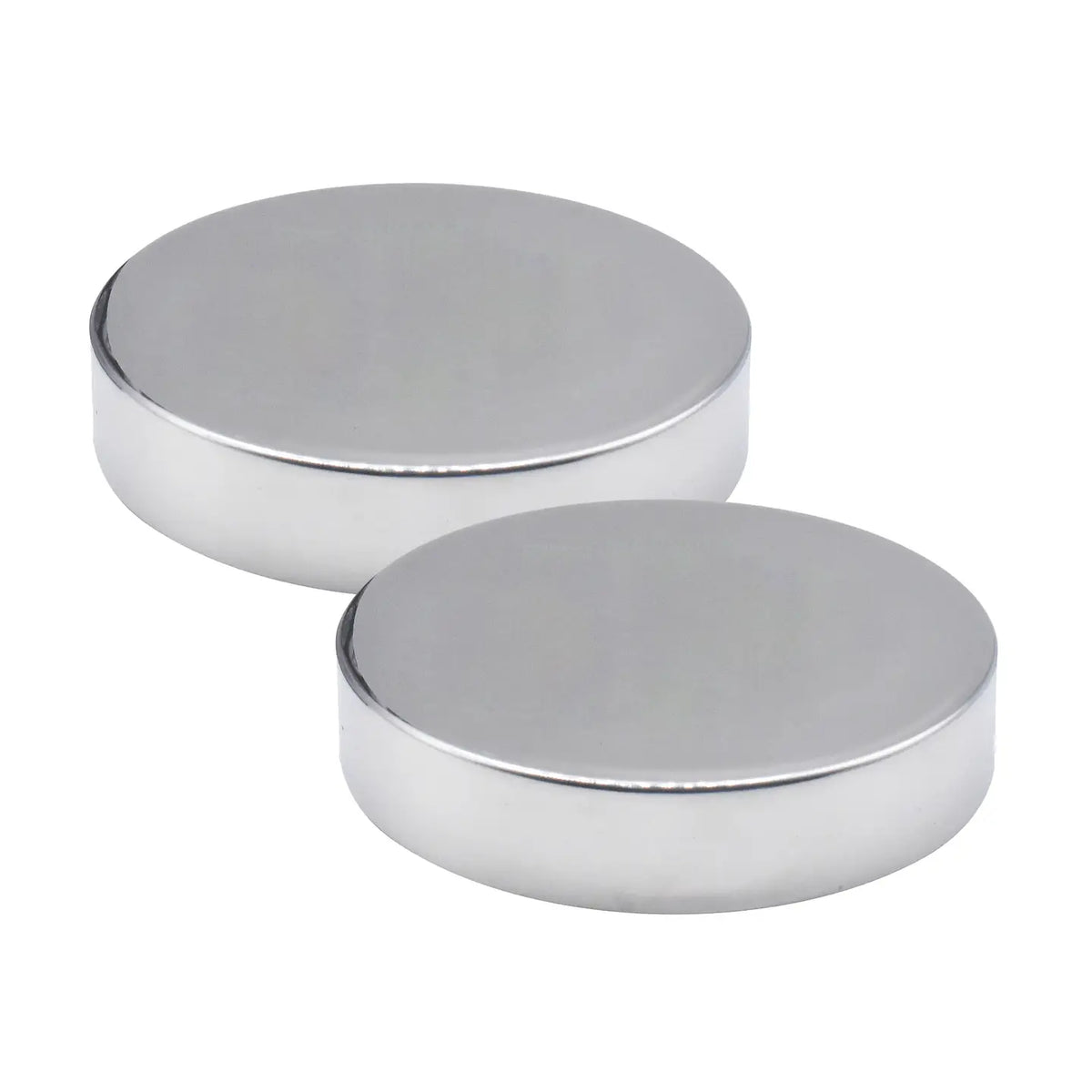 Stainless Steel Round Ice Packs, Set of 2, 3.75"