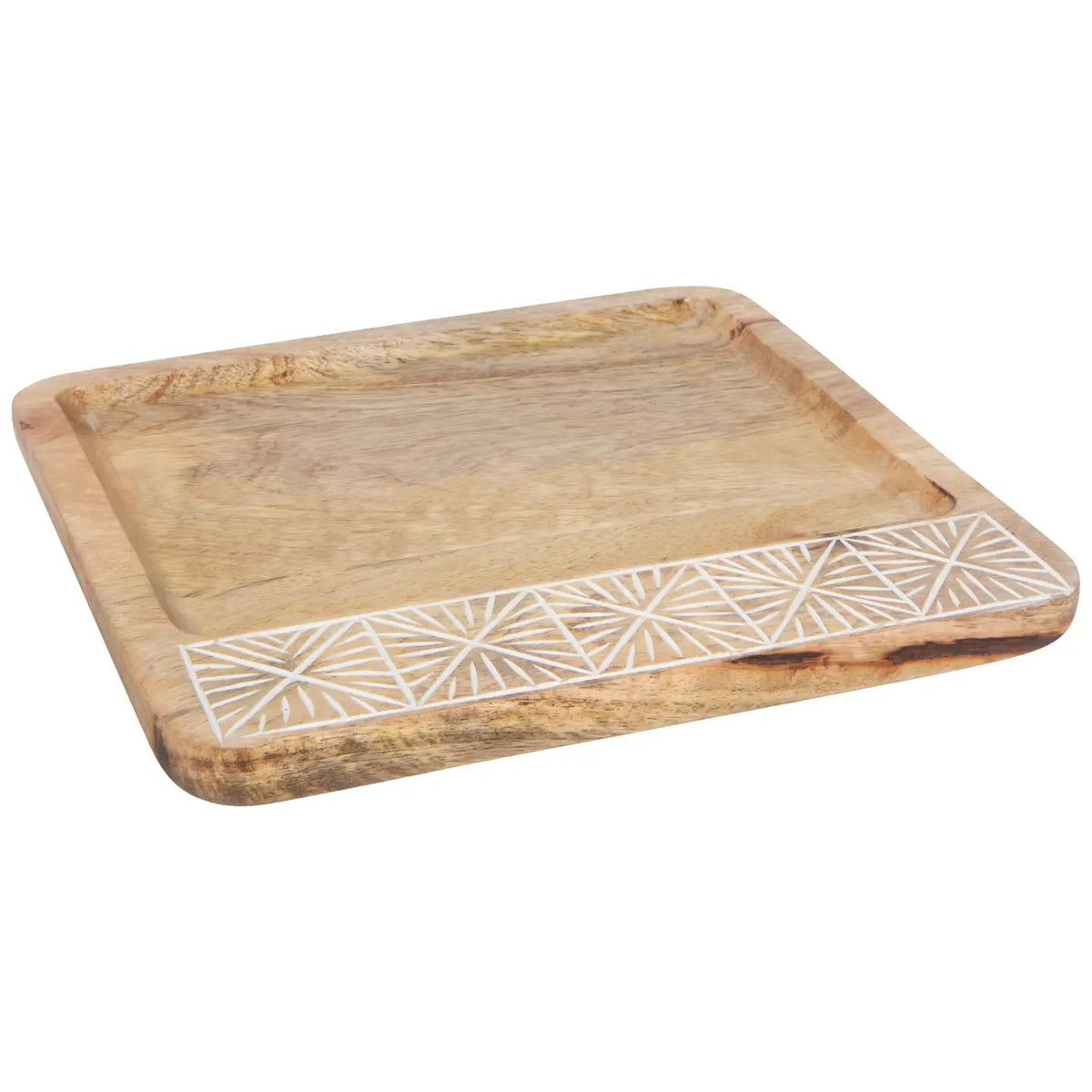 Nosh 10" Plate Mango Wood