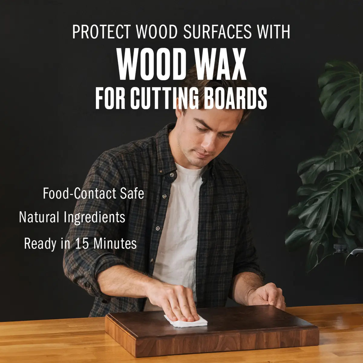 Wood Wax for Cutting Boards, .75oz