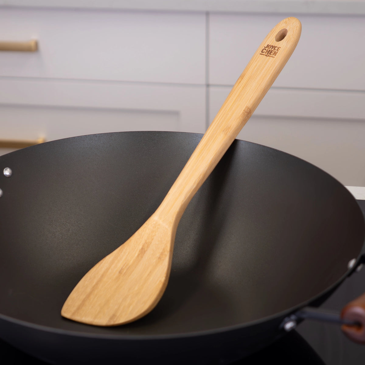 15" Wok Spatula Bamboo