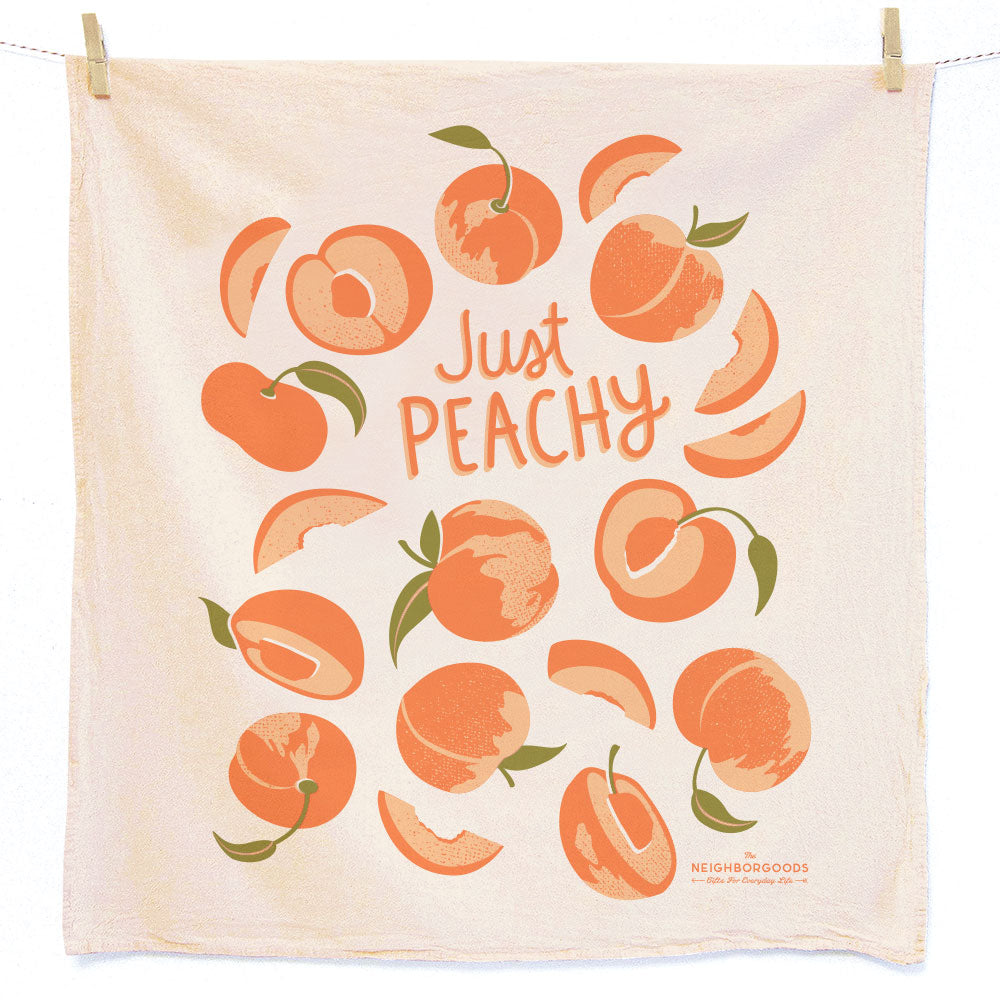 "Fruit Stand" Floursack Dish Towel S/2