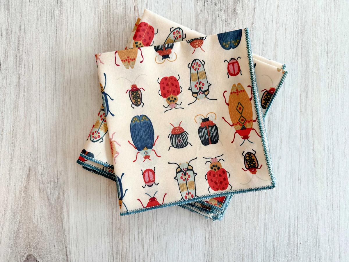 Beetle 10" S/4 Cloth Cocktail Napkins