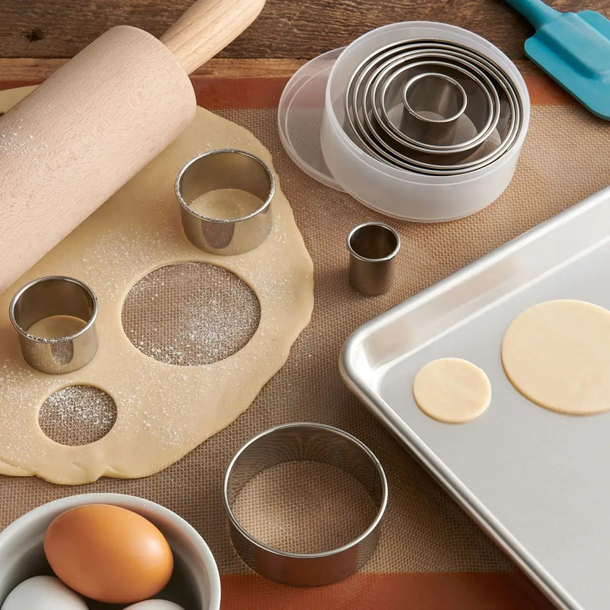 Round Cookie Cutters S/10