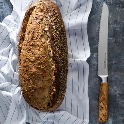 Oliva 9" Scallop Bread Knife