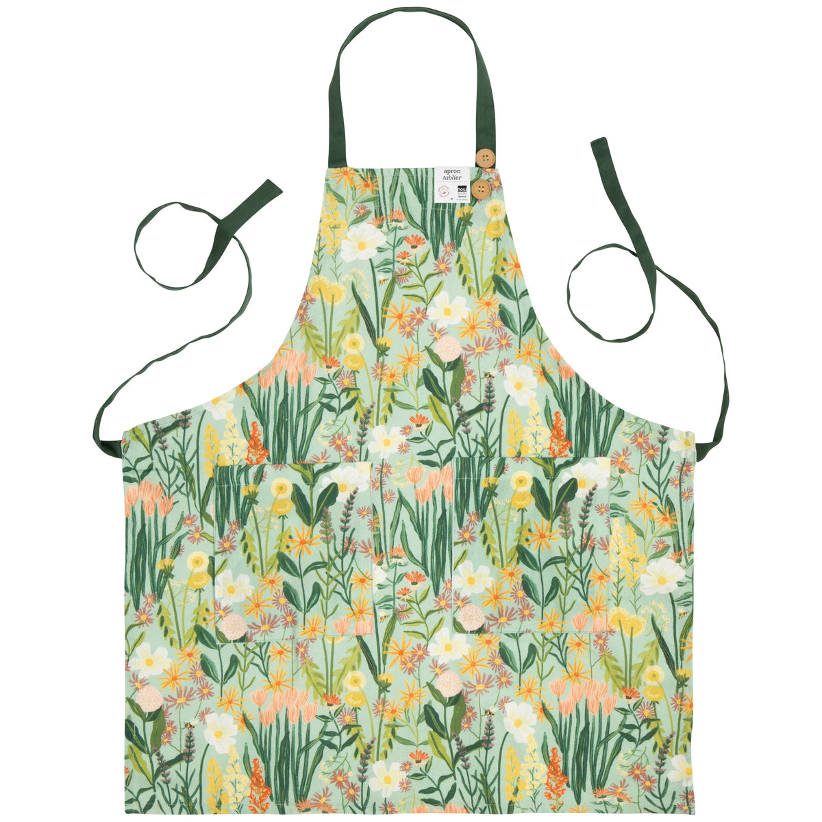 Bees & Blooms Apron