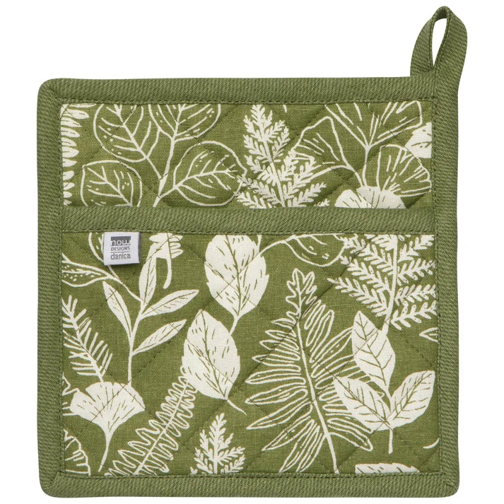 Fern & Frond Pocket Potholder