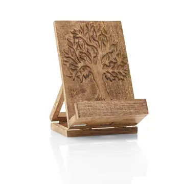Dali Tree Recipe Stand Mango Wood