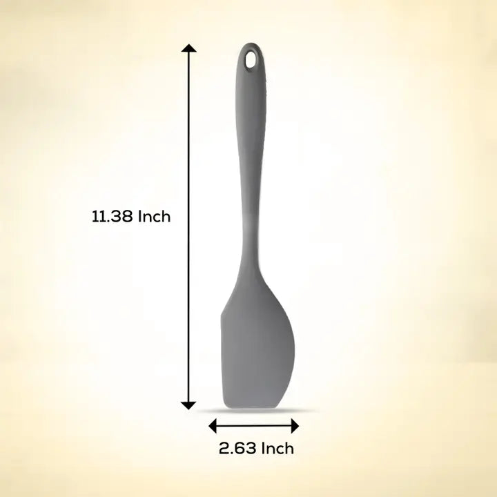 Red Silicone Scraper Spatula