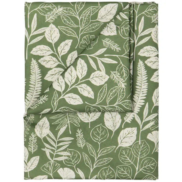 60" Round Clean Coast Fern & Frond Tablecloth