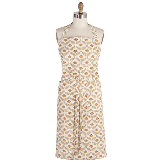 Apron Frond Block Print