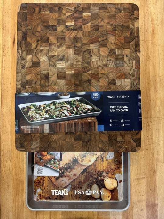 End Grain 17x14 Prep-To-Half Sheet Pan & Board