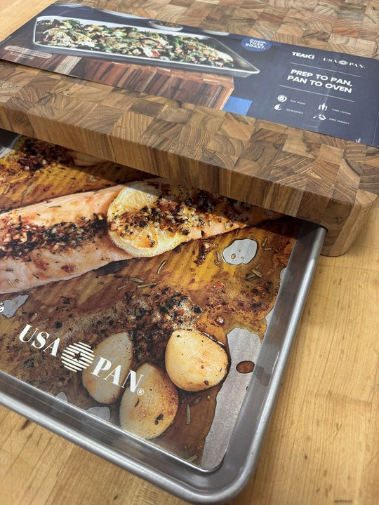 End Grain 17x14 Prep-To-Half Sheet Pan & Board