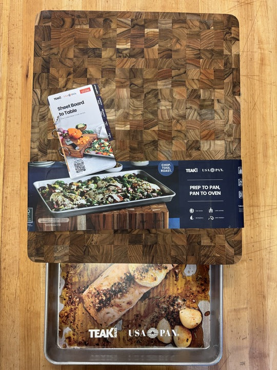 End Grain 17x14 Prep-To-Half Sheet Pan & Board
