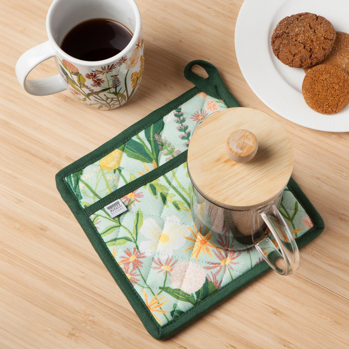 Bees & Bloom Potholder
