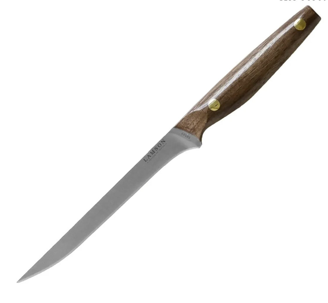 Vintage 6" Walnut Boning Knife