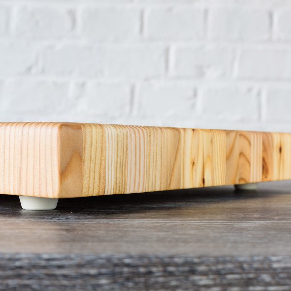 Medium Premium Board 17.75" x 13.5" x 1.6" Larch Wood