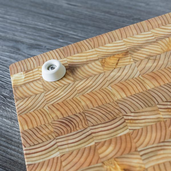 Small Premium Board 17.75" x 11" x 1.5" Larch Wood