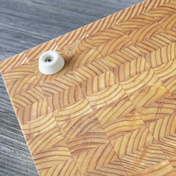 Buffet Board 21.5" x 9.5" x 2.5", Premium Larch Wood