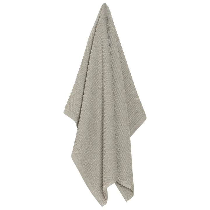 Dishtowel London Gray Ripple