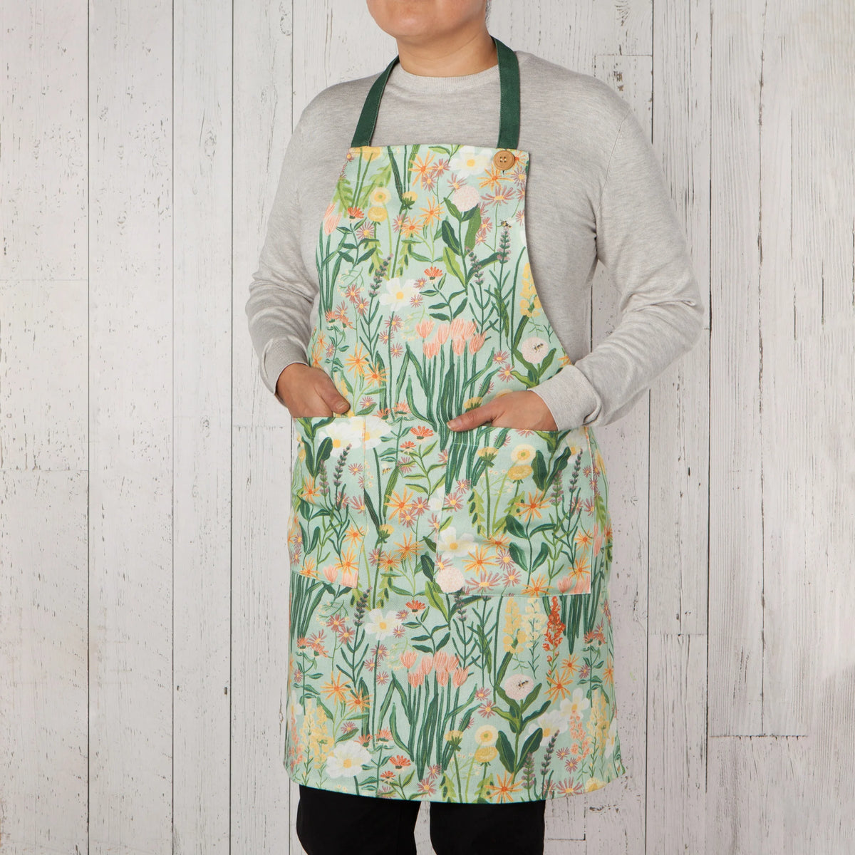 Bees & Blooms Apron