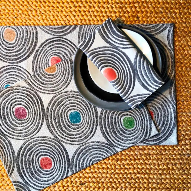 Napkin Multi Circles