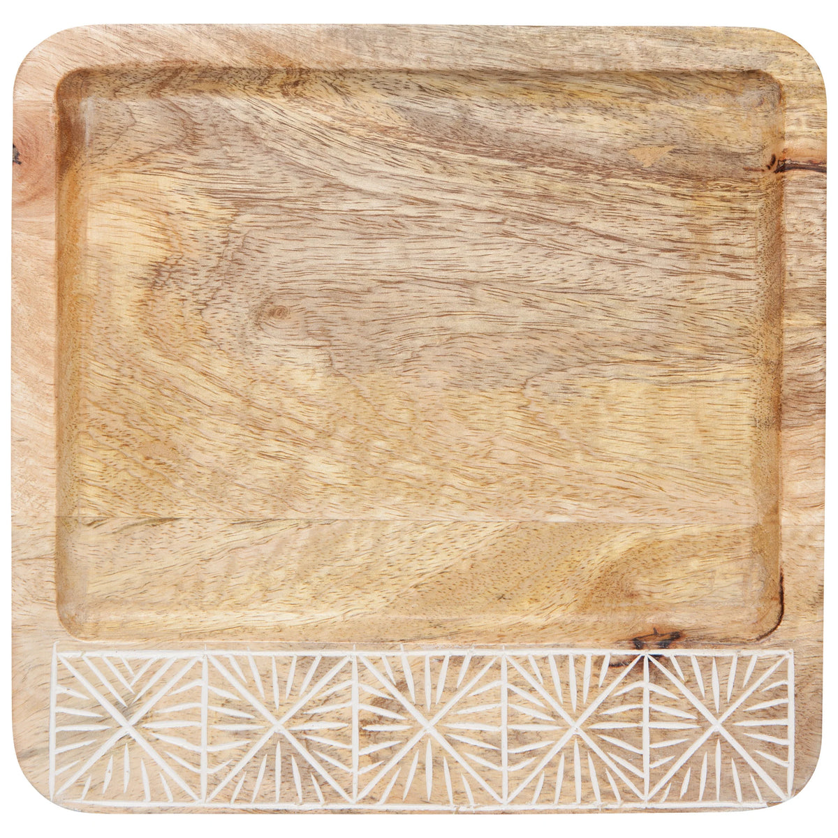 Nosh 10" Plate Mango Wood