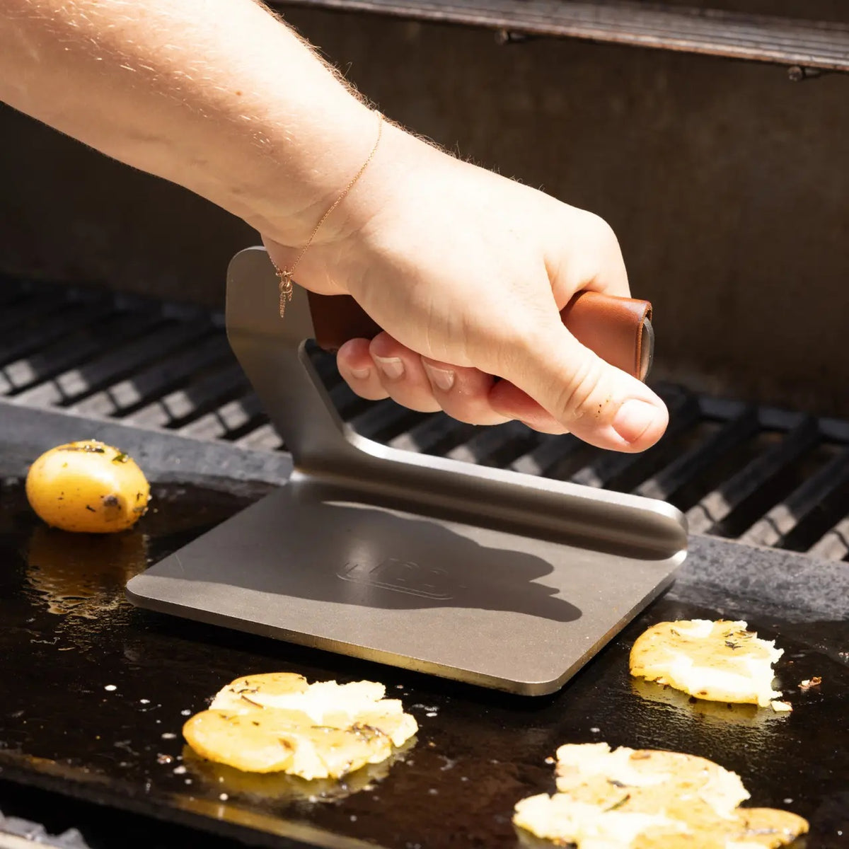 Grill Press, Stainless Steel