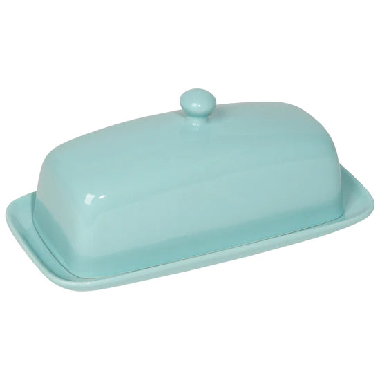 Butter Dish Rect Eggshell