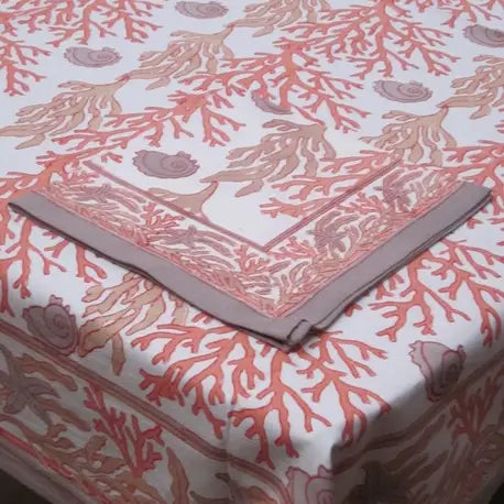 Tablecloth 86" Round Reef Sand