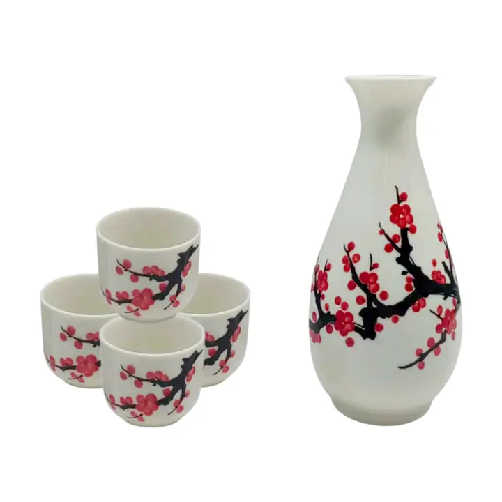 Cherry Blossom Sake Set
