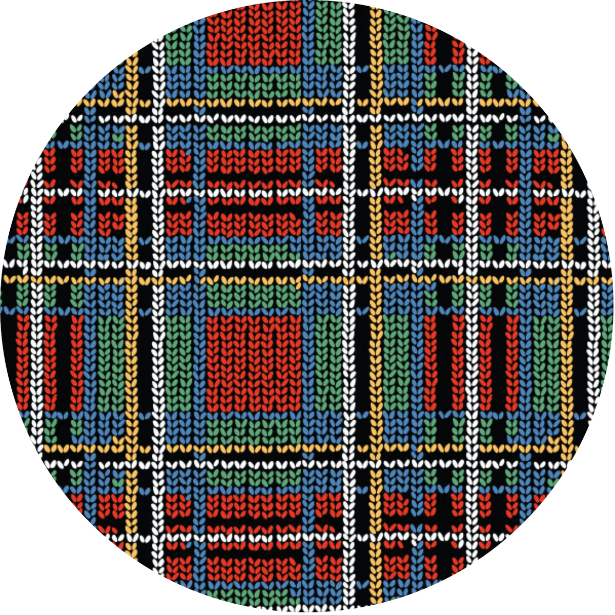Tartan 70" Round Tablecloth