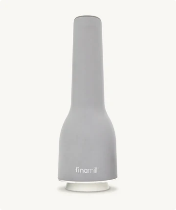 USB Stone Grey Rechargeable Grinder + 2 Pods