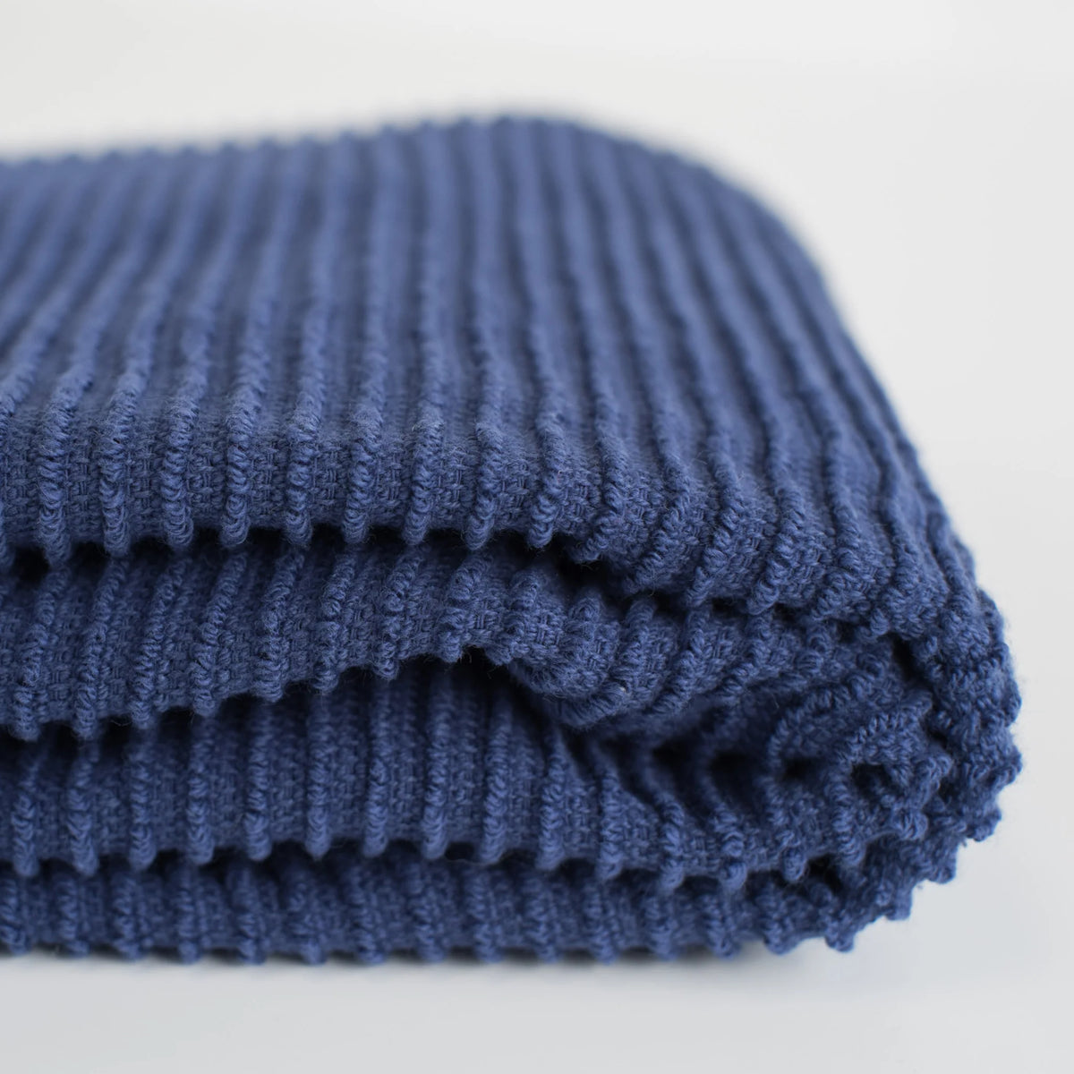 Dishtowel Indigo Ripple